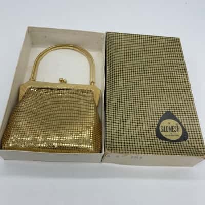  Unique Goldmesh Evening Bag [B#28]