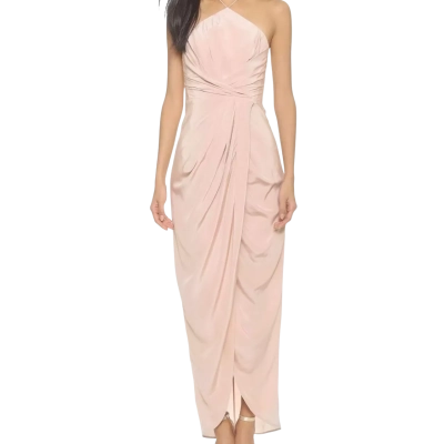 Zimmermann Womens  Size 8 Cocktail Dress Champagne 