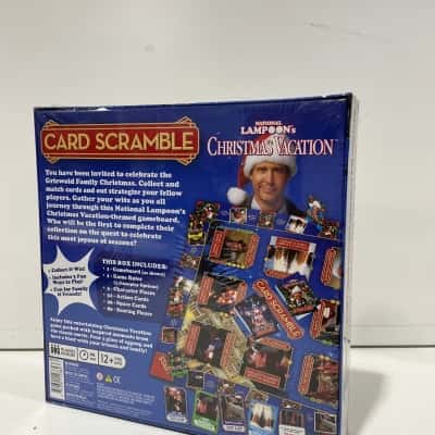 National Lampoon‘s Christmas vacation card scramble board game