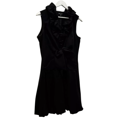 Samuel Dong Womens  Size L Casual Dress Black  