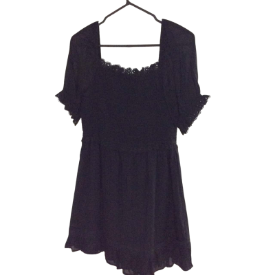 Topshop Womens  Size 10 Black  