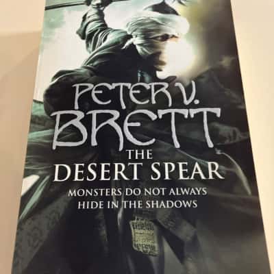 The Desert Spear, book two of the demon war by Peter V. Brett