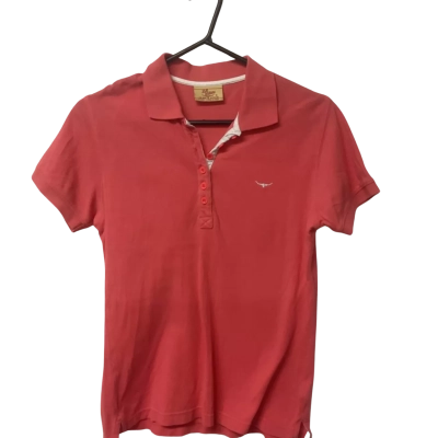 Women’s R.M.Williams  Size 10 Polo Shirt Coral 