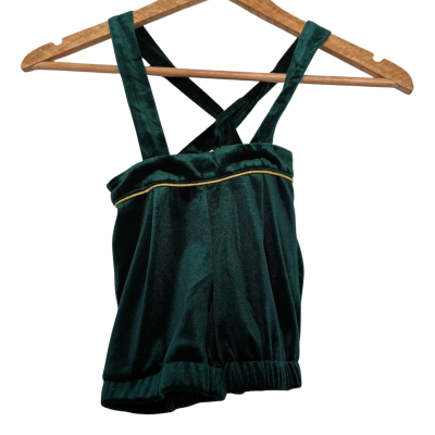 Confetti Kidz Size 1 Green Suspenders 