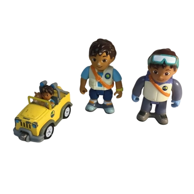 Mattel Diego Go! Figures as pictured
