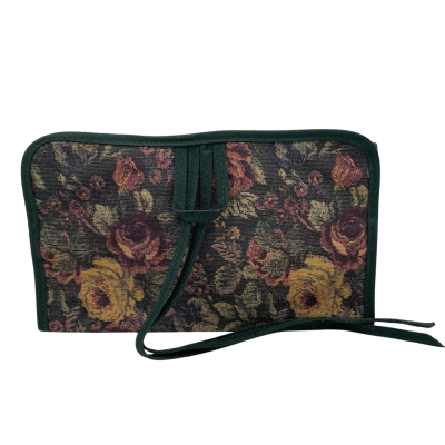 Vintage Tapestry Avon Folding Make Up / Jewellery Bag     Brica 1 