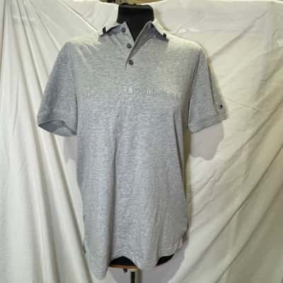 Tommy Hilfiger Size S Short Sleeve T-shirt Grey 