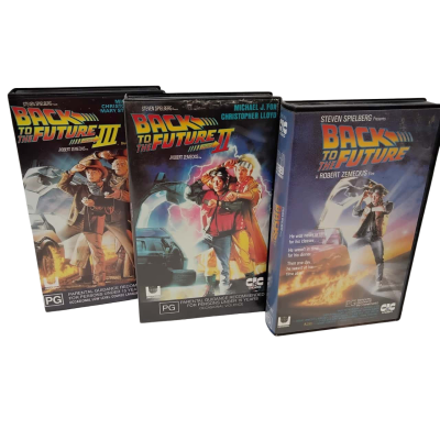 Back To The Future Trilogy VHS