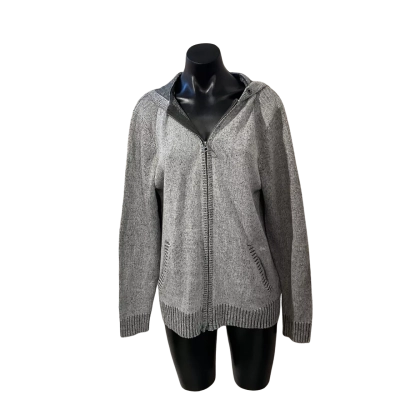 Jeanswest Mens  Size L Hood Jacket Grey 