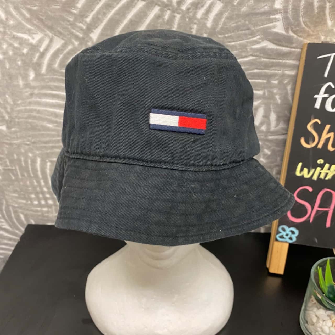 Tommy Jeans Black Bucket Hat