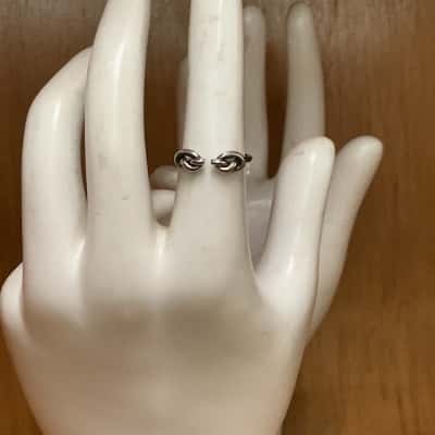  Womens Ring Silver stamped925