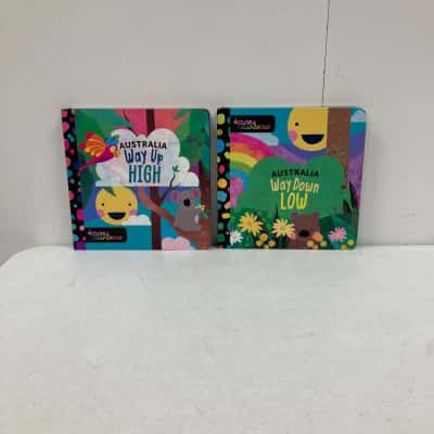 Australia Way Up High + Australia Way Down Low Books