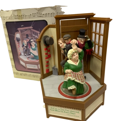 Enesco ‘Small World of Music’ A Christmas Carol musical box