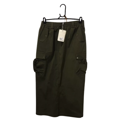 * Brand New* Motto Green Khaki Parachute Cargo Skirt Size 12