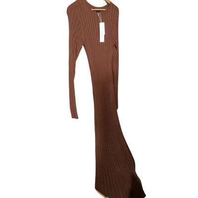Forever New Womens  Size 14 Maxi Dress Brown 