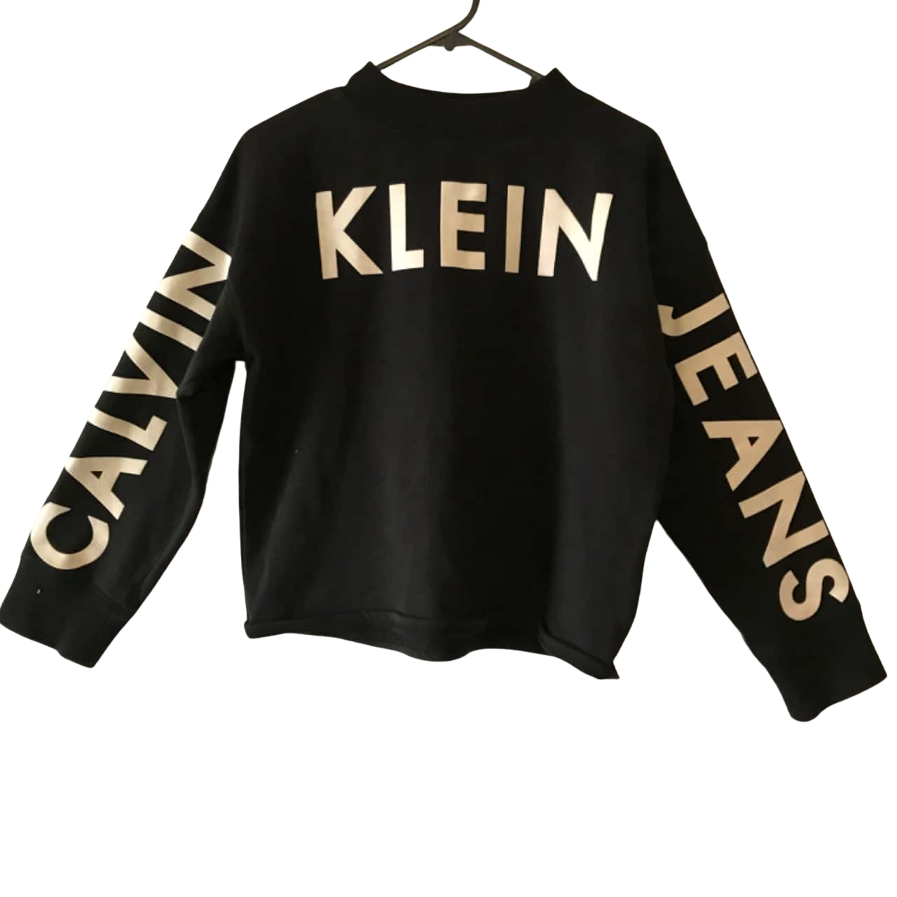Calvin Klein Womens Hooded Bell Sleeve Top Green Size Large