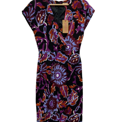 Gorman Size 8 Midi/ Short Sleeve Dress  Multicoloured RRP $249.00 