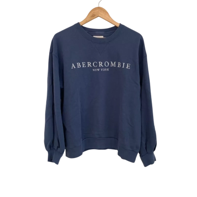 Abercrombie & Fitch Womens  Size L Jumper Blue 
