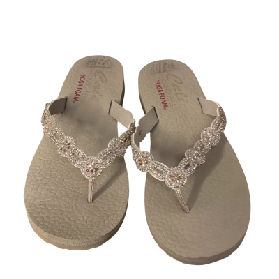 Skechers Womens  Size 9 Sandals Beige / Pink  