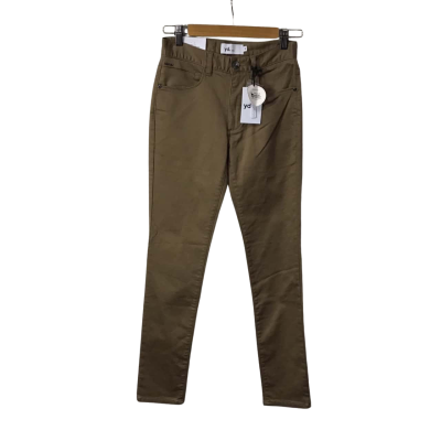 Yd. Mens Size 26 Toffee Brown 5 Pkt Skinny Chino Pants (new)