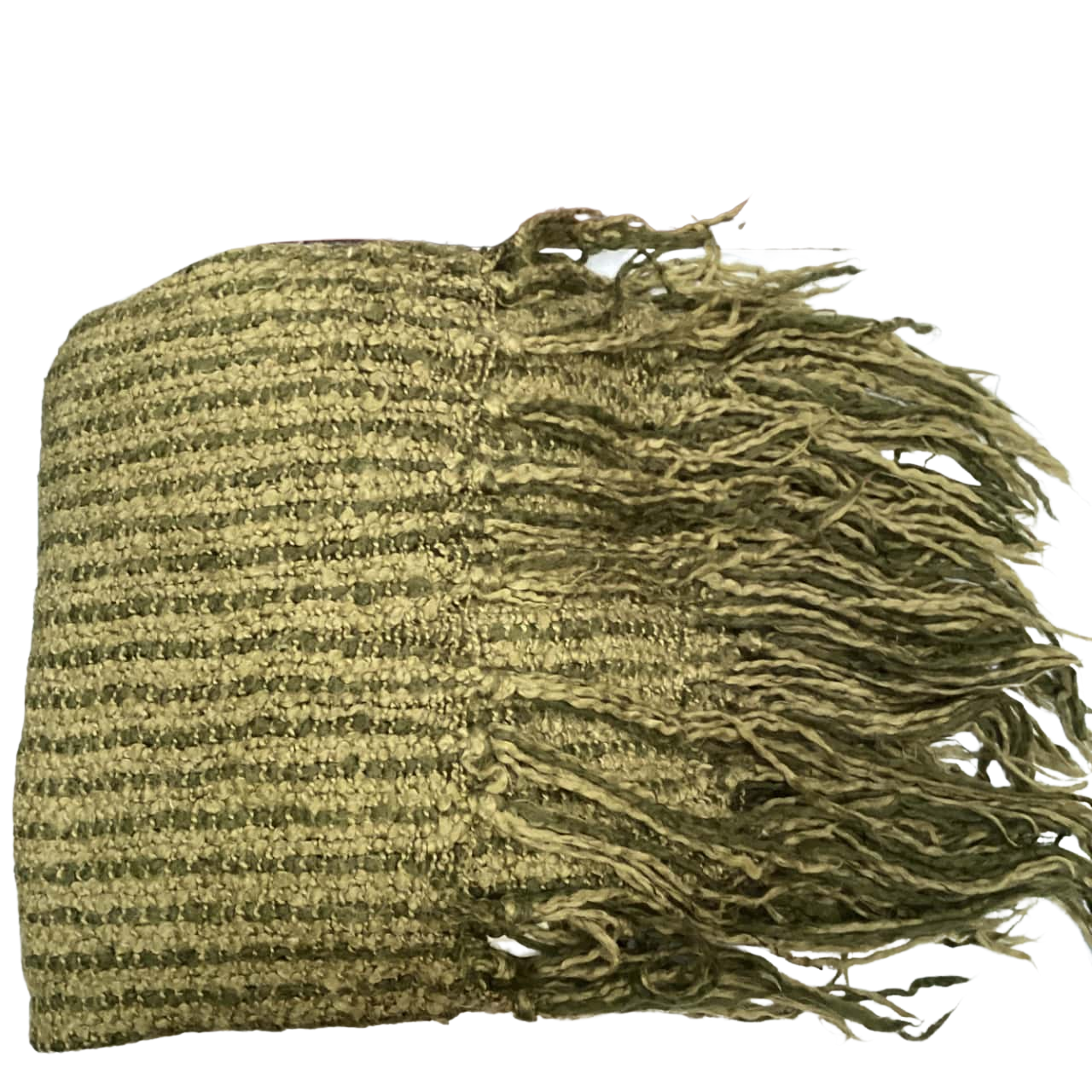 Unknown brand green throw