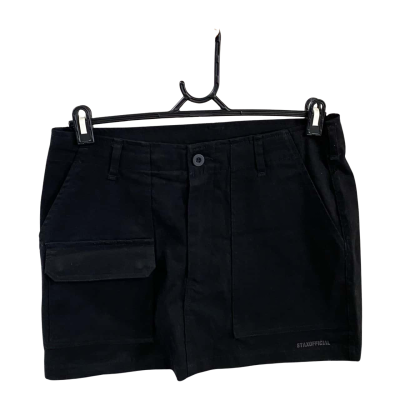  Womens Stax. Desert cargo skirt black Size S 