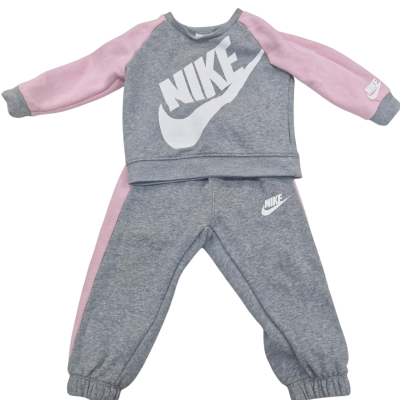 Nike Kids  Size 12-18m Set Grey / Pink  (02)