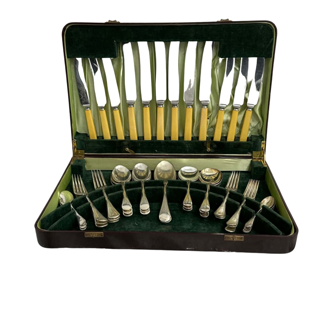 Vintage Cutlery Set in a Bakelite box(s)