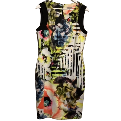 BNWT Table Eight Womens  Size 12 Bodycon Dress Multicoloured 