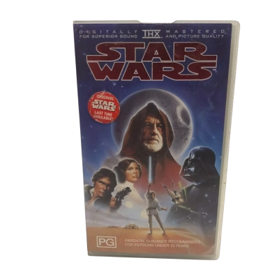 Star Wars A New Hope VHS 1995