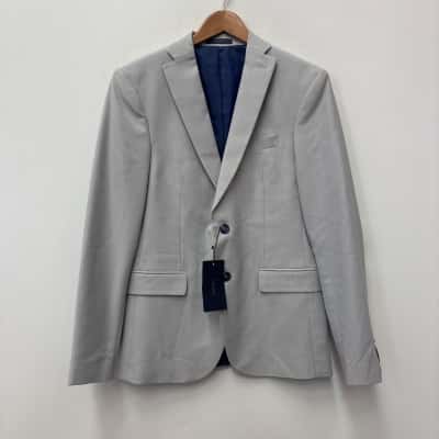 Zara Man Mens suit jacket Size US 38 Grey 