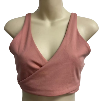 Nike Womens Size M Pink Sports Bra  