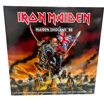 Iron Maiden Maiden England 88 Vinyl Double LP Record 