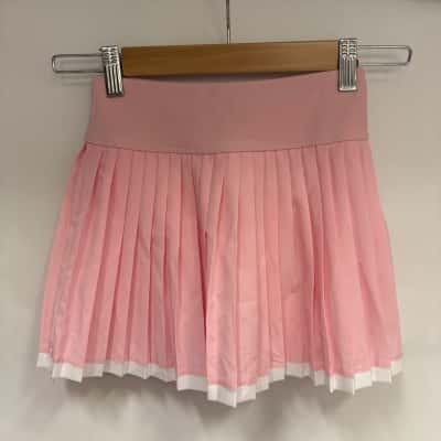Cotton On Kids Size 7-8 Pleated Pink Skirt/Short