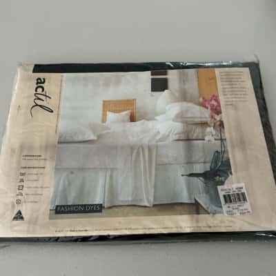 Actil cotton polyester double bed sheet