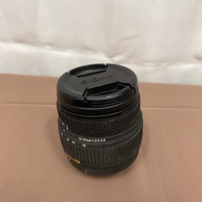 Sigma 18- 50 mm Lens