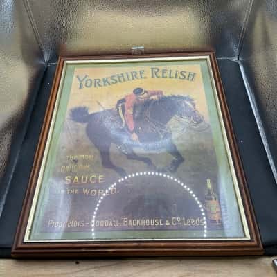 Yorkshire Relish Advertising Framed Poster