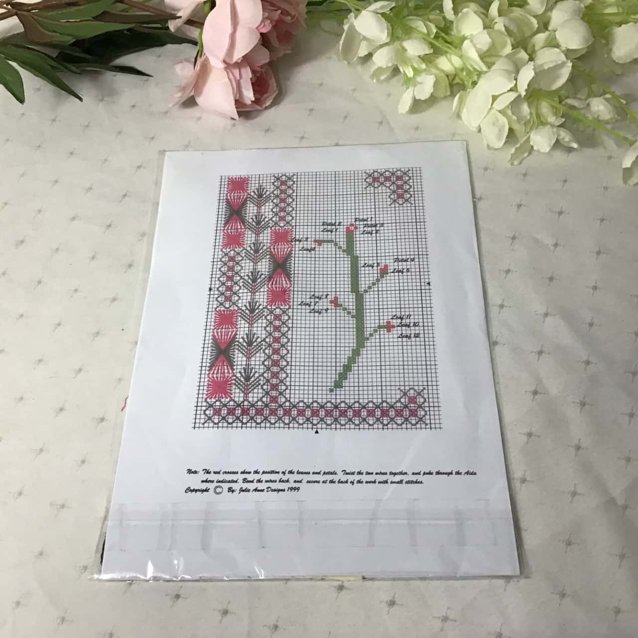 Stumpwork Roses Julie Anne Designs “Pink Rose Bud” Stumpwork Embroidery Kit(s) - New ...