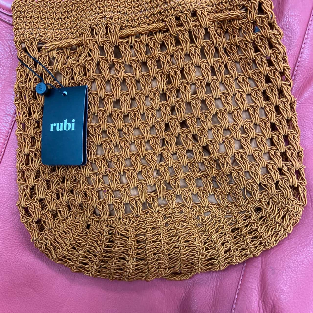 Rubi, Women’s Knit Bucket Bag (s)