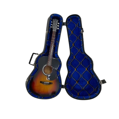 Mini Acoustic Guitar in case 