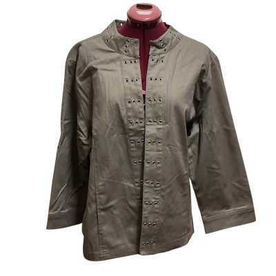 Noni B Womens  Size XL Open Jacket Grey 