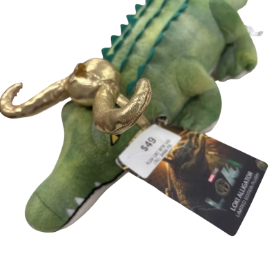 MARVEL LOKI Alligator plush *NEW WITH TAGS RRP $49.00