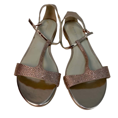 Karen Millen Womens  Size 38 / 7 Sandals  Rose Gold 