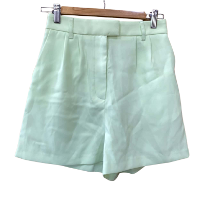 Kookai Lime Green Pleated Shorts Size 36