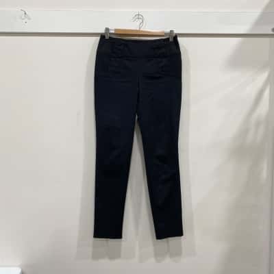 Review Womens  Size 8 Slim Fit Pants Black  