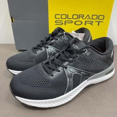 Colorado Unisex Compete SNR Sneakers Size 8  Black / White 