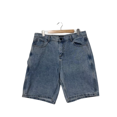 Fast Times  Size 34 Denim Baggy Shorts 