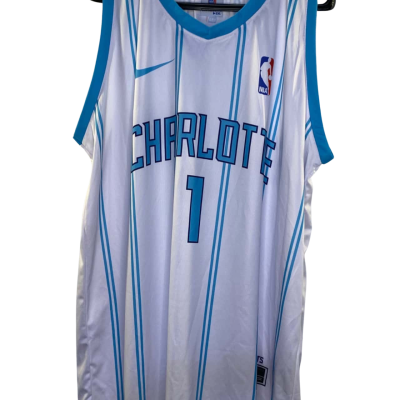 NBA Mens  Size XXXXXL Jersey Black  / Blue / White 