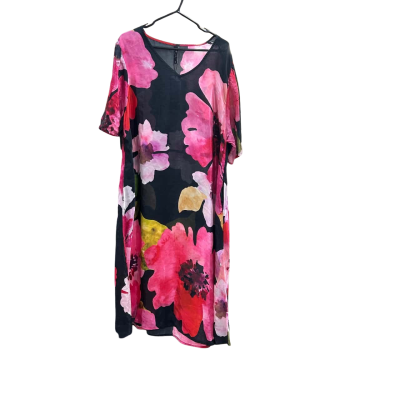 TS NATURAL ABLOOM MIDI DRESS. SIZE 20