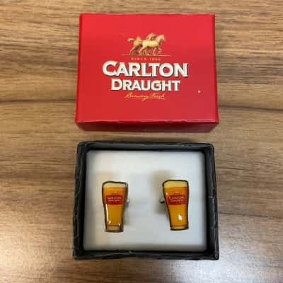 Carlton Draft Cufflinks 